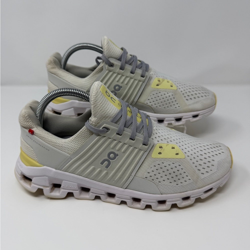 On Cloudswift White/Limelight Women’s 10